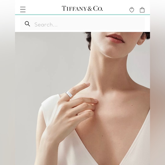 🪺Tiffany & Co. 1837 Collection Size 7 Sterling Silver Ring - Picture 11 of 12